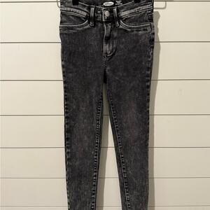 Old Navy Black Ballerina Jegging Jeans Girls‎ 10